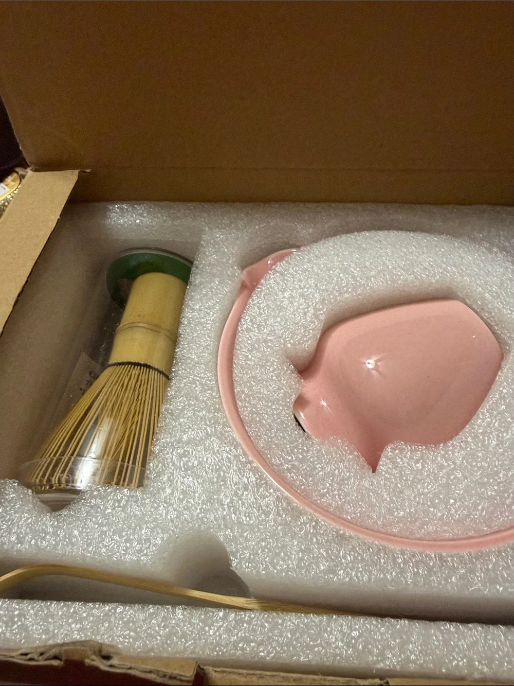 Japanese Matcha Whisk Set - Pink